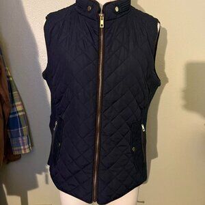 Women's Navy and Black Gilet